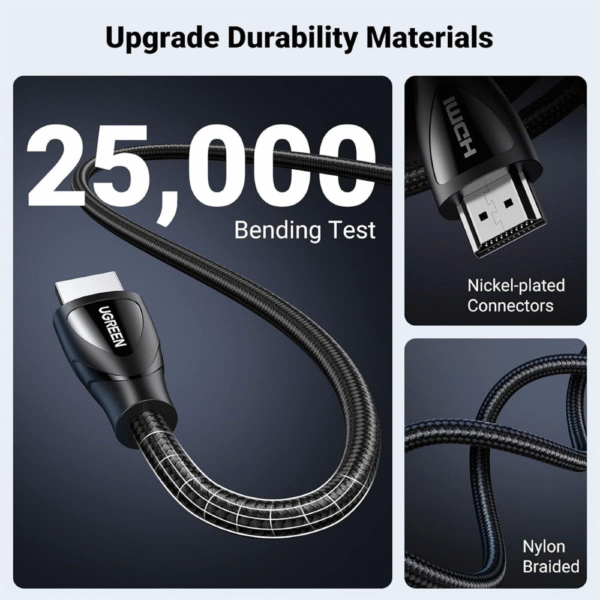 Ugreen HDMI 8K Male to Male Braided 3m Cable in Pakistan | TechMatched