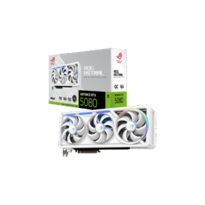 Buy Asus Rog Astral GeForce RTX 5080 16GB GDDR7 White OC Edition Graphics Card in Pakistan | TechMatched