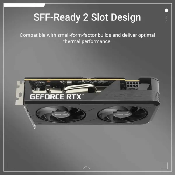 Asus Dual GeForce RTX 5050 8GB GDDR6 OC Edition Graphics Card in Pakistan | TechMatched