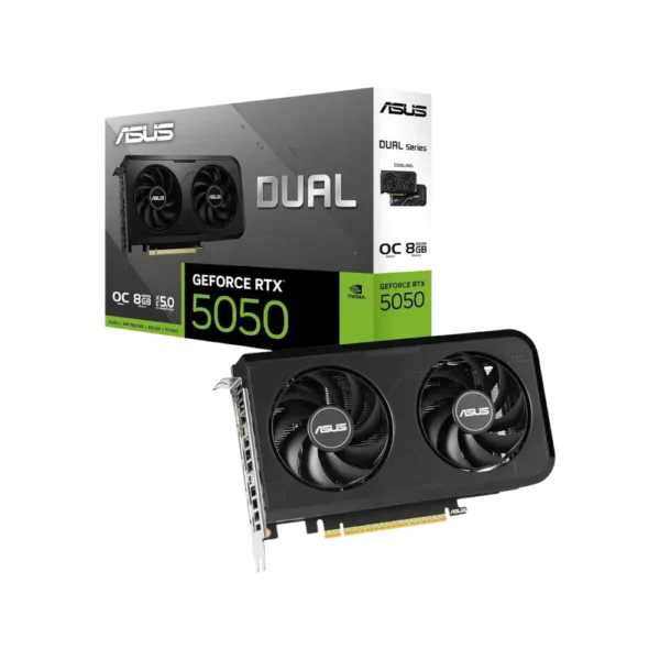 Asus Dual GeForce RTX 5050 8GB GDDR6 OC Edition Graphics Card in Pakistan | TechMatched