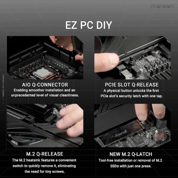 ASUS ROG CROSSHAIR X870E DARK HERO Motherboard in Pakistan | TechMatched