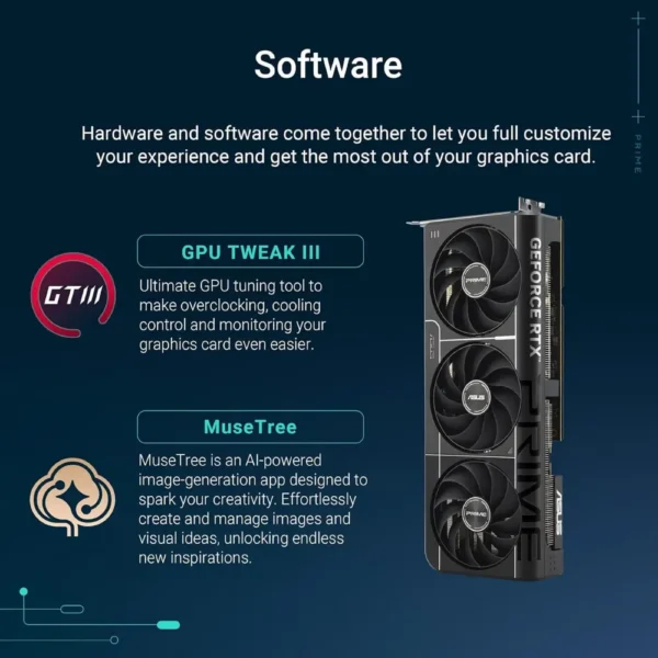 Asus Prime RTX 5080 OC Edition 16GB GDDR7 Graphics Card in Pakistan | TechMatched