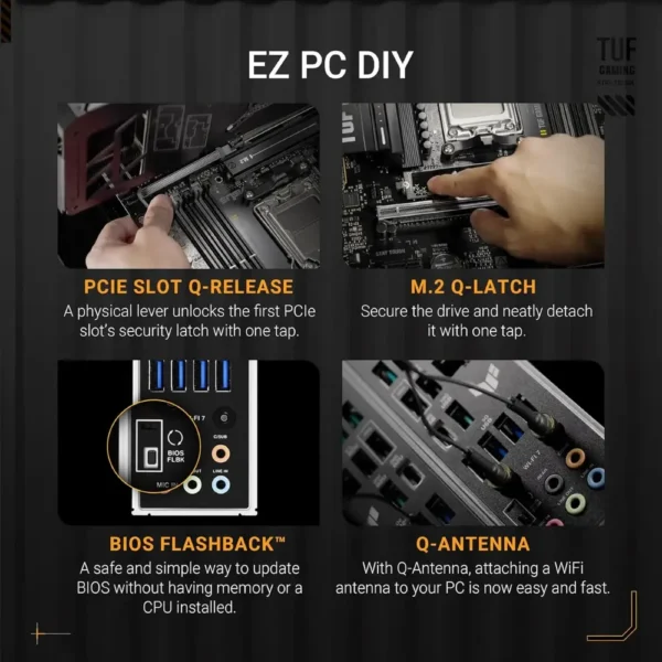 Asus Tuf Gaming B850-Plus Wifi Motherboard in Pakistan | TechMatched