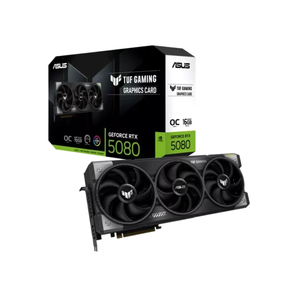 Asus Tuf Gaming GeForce RTX 5080 16GB GDDR7 OC Edition Graphics Card in Pakistan | TechMatched