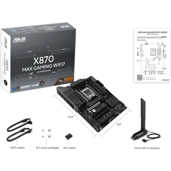 Asus X870 Max Gaming Wifi7 Motherboard in Pakistan | TechMatched