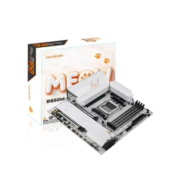 Colorful Colorfire B850M-Meow Wifi7 V14 Motherboard in Pakistan | TechMatched