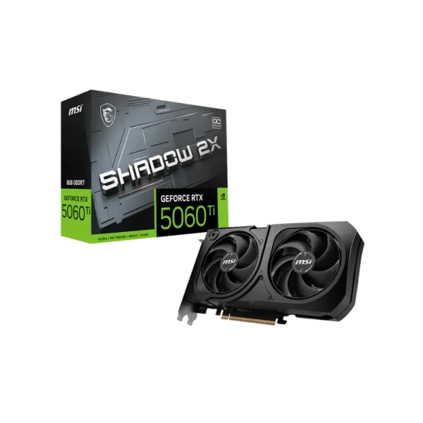 MSI GeForce RTX 5060 Ti SHADOW 2X 8G OC PLUS Graphics Card in Pakistan | TechMatched