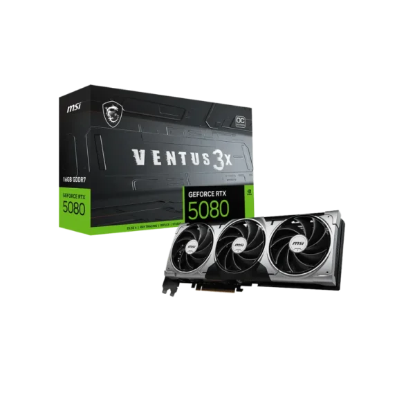 MSI GeForce RTX 5080 16G VENTUS 3X OC Graphics Card in Pakistan | TechMatched