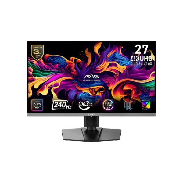 MSI MAG 272UP QD-OLED X24 240Hz 27-inch Gaming Monitor in Pakistan | TechMatched