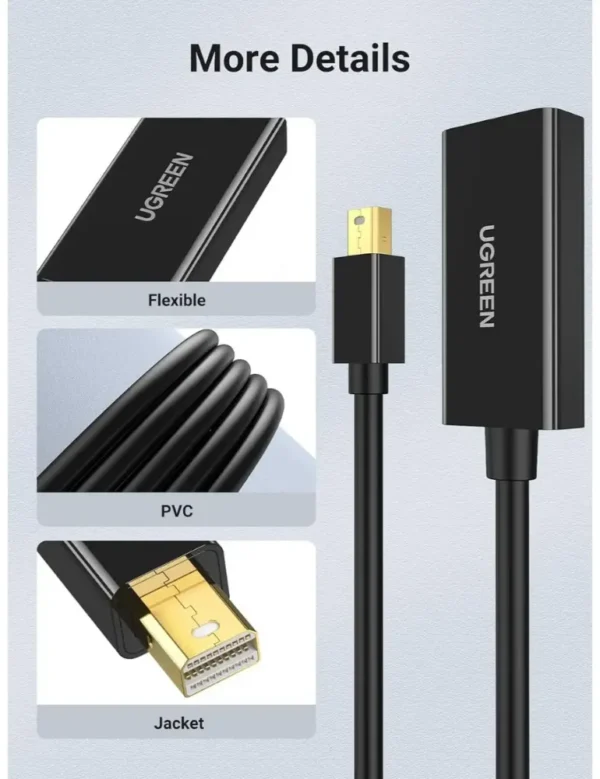 Ugreen 4K Mini DisplayPort DP to HDMI Adapter in Pakistan | TechMatched