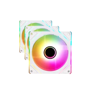 1st Player FC7 ARGB 120mm Case Fan (White, Pack of 3) in Pakistan | TechMatched