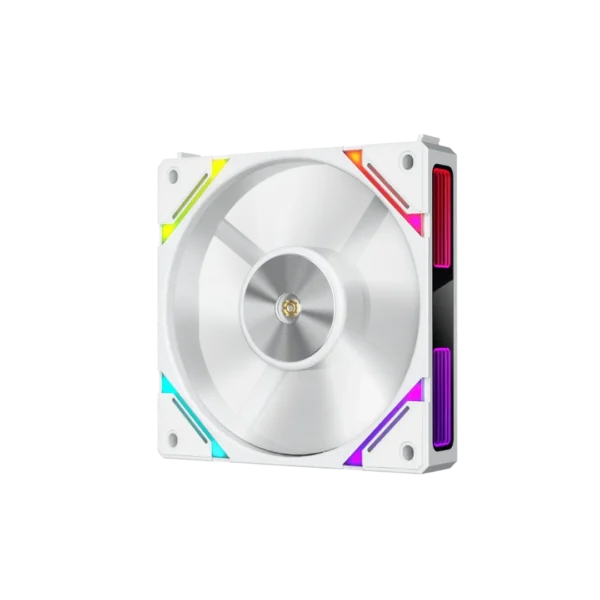 Buy 1st Player XF7 ARGB 120mm Case Fan White (3 Pack) in Pakistan | TechMatched