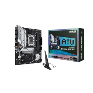 Asus B760M-AYW WiFi DDR5 Micro-ATX Motherboard in Pakistan | TechMatched