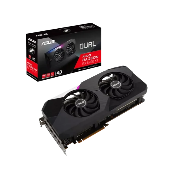 ASUS Dual Radeon RX 6700 XT 12GB GDDR6 Graphics Card (Used) in Pakistan | TechMatched