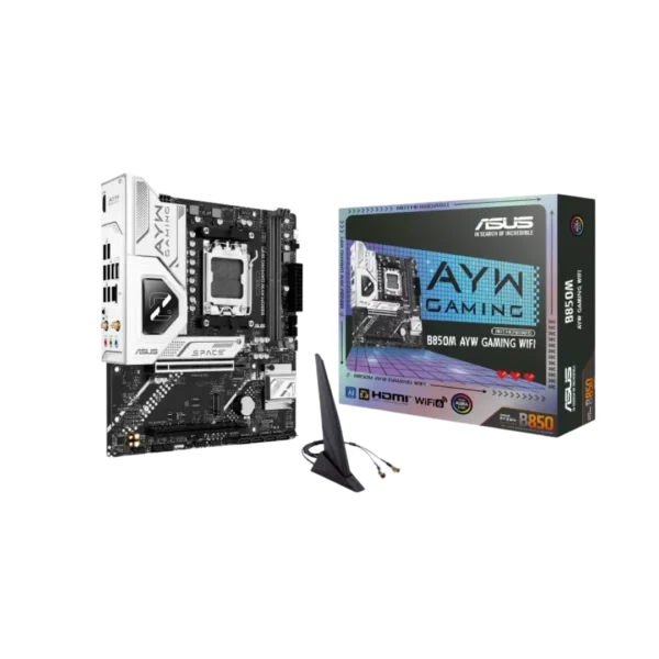 Buy Asus B850M AYW Gaming Wifi Micro-ATX Motherboard in Pakistan | TechMatched