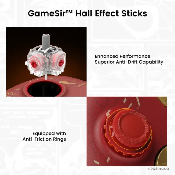 GameSir Nova 2 Lite Wireless PC Controller (Iron Man Edition) in Pakistan | TechMatched
