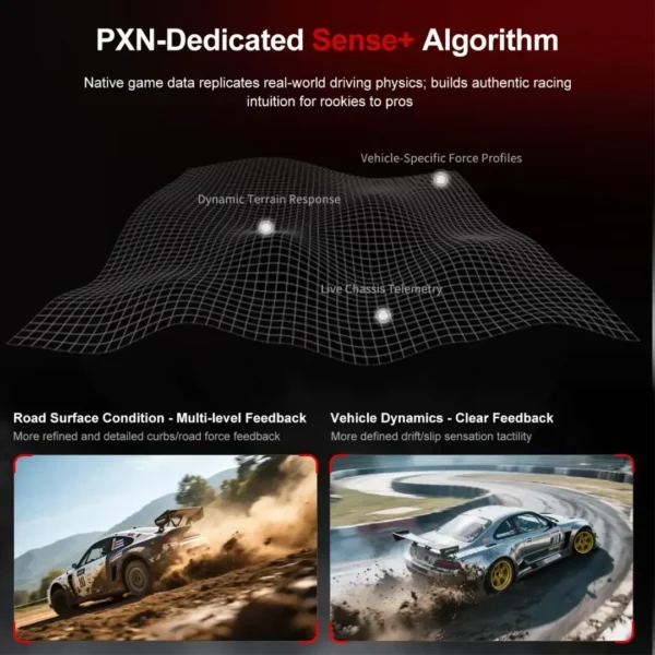 PXN VD6 Bundle PC Steering Wheel and Pedals in Pakistan | TechMatched