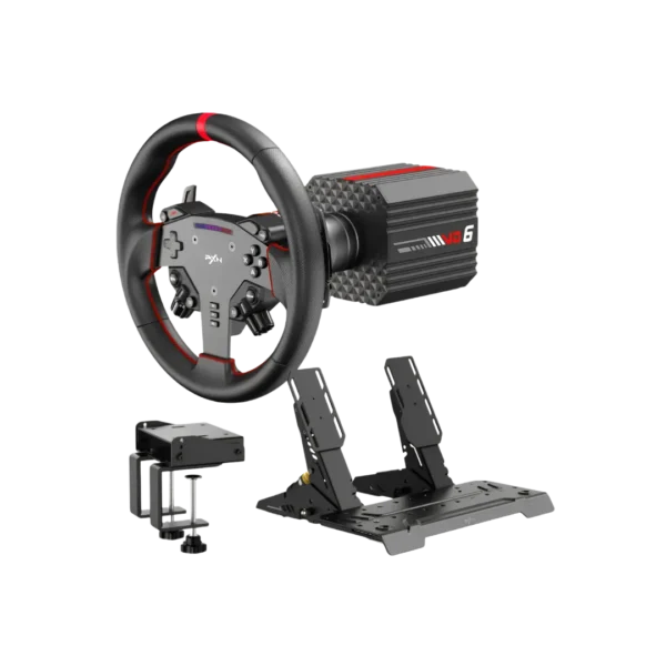 PXN VD6 Bundle PC Steering Wheel and Pedals in Pakistan | TechMatched