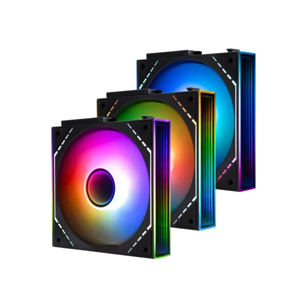Buy Thermalright TL-M12QR-S X3 120mm 3 Pack Case Fan (Black) in Pakistan | TechMatched