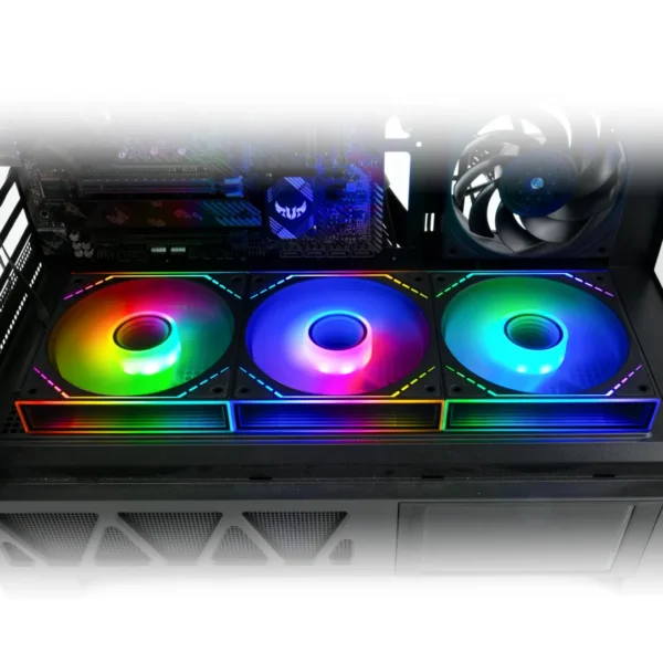 Buy Thermalright TL-M12QR-S X3 120mm 3 Pack Case Fan (Black) in Pakistan | TechMatched