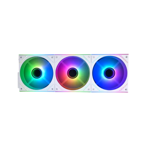 Buy Thermalright TL-M12QRW-S X3 120mm 3 Pack Case Fan (White) in Pakistan | TechMatched