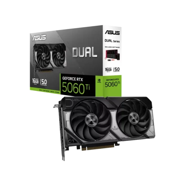 ASUS Dual GeForce RTX 5060 Ti 16GB GDDR7 Graphics Card in Pakistan | TechMatched
