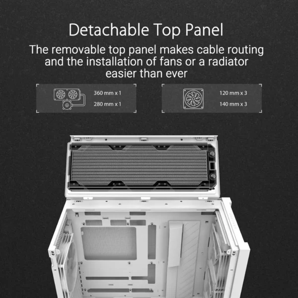 Buy Asus Tuf Gaming GT302 ARGB Mid-Tower ATX Case in Pakistan | TechMatched