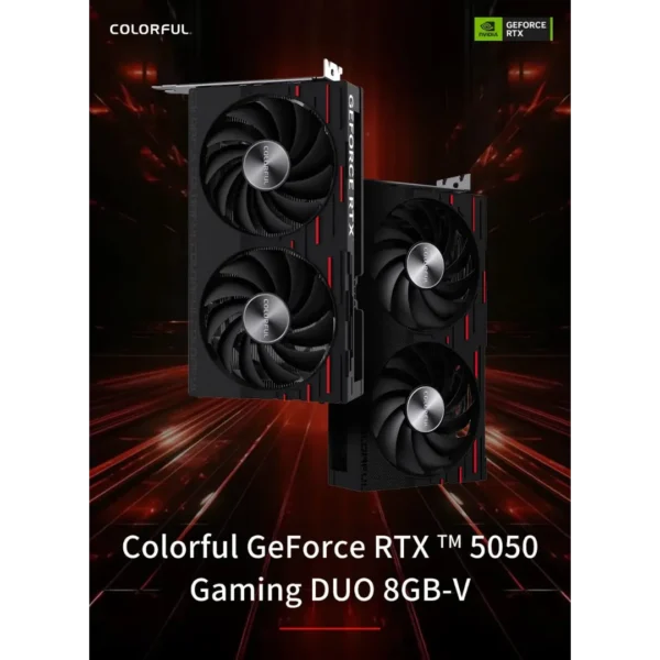 Colorful GeForce RTX 5050 Gaming Duo 8GB-V Graphics Card in Pakistan | TechMatched