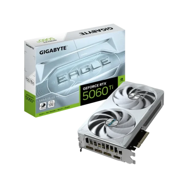 Buy GIGABYTE GeForce RTX 5060 Ti EAGLE OC ICE 8GB Graphics Card in Pakistan | TechMatched