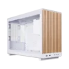 Lian Li A3-mATX Glass Edition Gaming PC Case - Wood Front + Tempered Glass