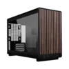 Lian Li A3-mATX Glass Edition Gaming PC Case - Wood Front + Tempered Glass