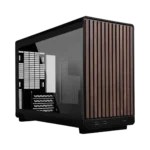 Lian Li A3-mATX Glass Edition Gaming PC Case - Wood Front + Tempered Glass