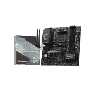 MSI B550M GAMING PLUS WIFI6E DDR4 AM4 Micro-ATX Motherboard