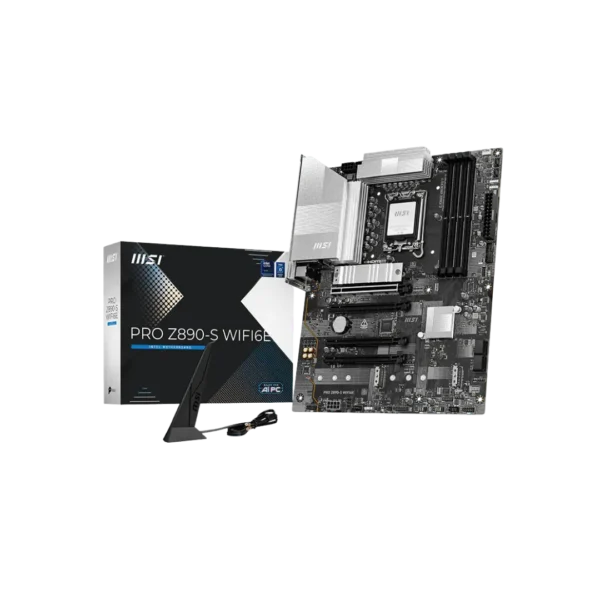 MSI PRO Z890-S WIFI6E Intel LGA1851 DDR5 Motherboard