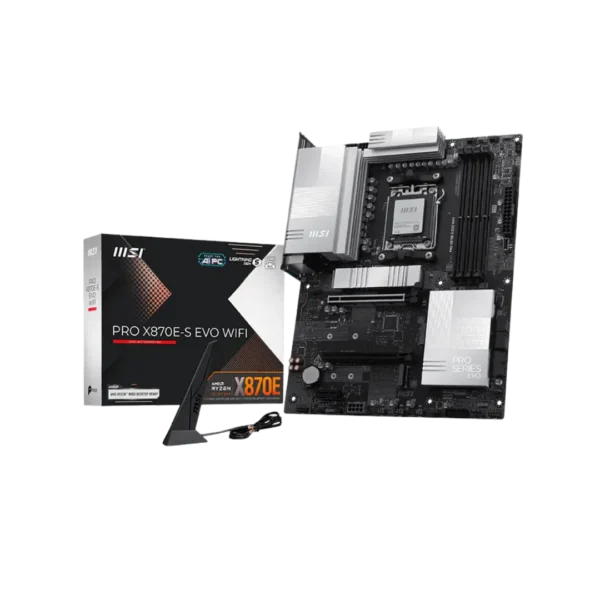 MSI Pro X870E-S EVO Wifi DDR5 AMD AM5 ATX Motherboard