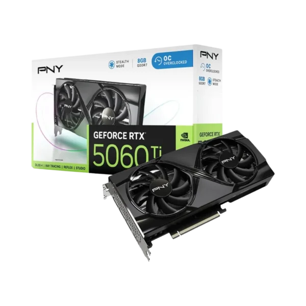 PNY GeForce RTX 5060 Ti 8GB Stealth OC Graphics Card in Pakistan | TechMatched