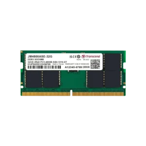 Transcend JetRam 32GB 4800MHz DDR5 SO-DIMM Laptop Memory