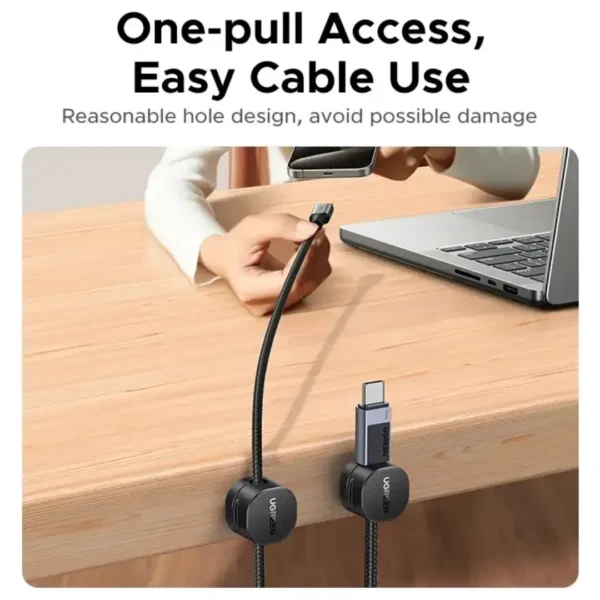 Ugreen Magnetic Cable Organizer 3-Pack