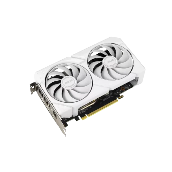 ASUS Dual Radeon RX 9060 XT 16GB GDDR6 White Edition Graphics Card