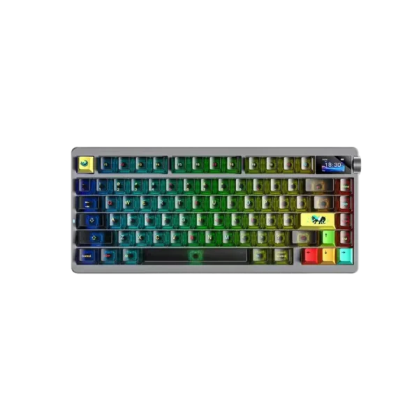 AULA Nova75 Tri-Mode Mechanical Gaming Keyboard with Smart Display