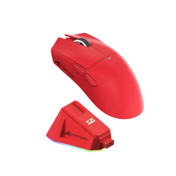 Attack Shark X11 Wireless Gaming Mouse - Red