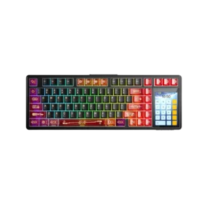 Aula L99 Smart-Screen Wireless Mechanical Gaming Keyboard - Crimson Shadow