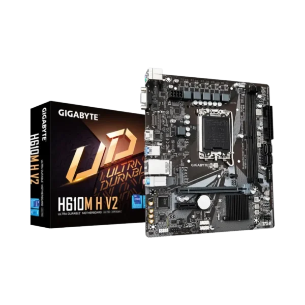 GIGABYTE H610M H V2 DDR5 Micro-ATX Motherboard