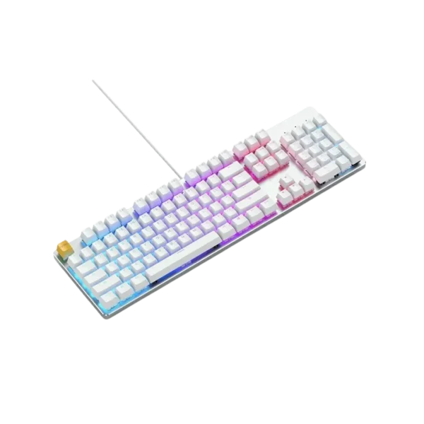 Glorious GMMK Full Size Mechanical Gaming Keyboard - White