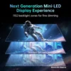 KTC M27T6 27-Inch Mini LED Gaming Monitor – 180Hz QHD Fast IPS Display
