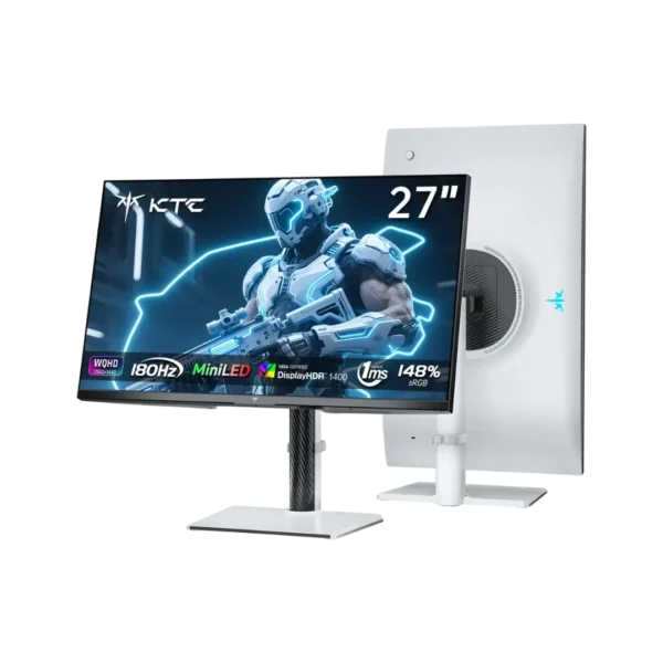 KTC M27T6 27-Inch Mini LED Gaming Monitor – 180Hz QHD Fast IPS Display