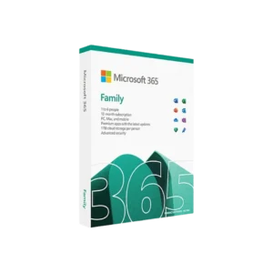 Microsoft 365 Family 5 Users 1 Year Subscription
