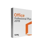 Microsoft Office 2019 Professional Plus 5 Users Digital Activation Key License