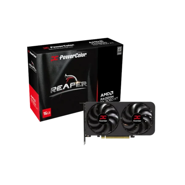 Power Cooler Reaper AMD Radeon RX 9060 XT 16GB GDDR6 Graphics Card