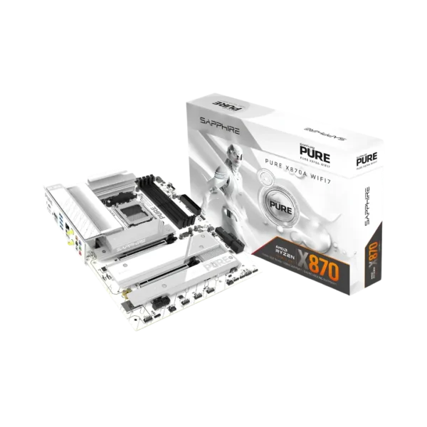 Sapphire Pure X870A WiFi 7 DDR5 Motherboard